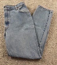 Levis 550 Made In USA Womens Jeans Relaxed Fit Tapered Leg 16 Regular - Read