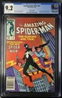 🔑🔥AMAZING SPIDER-MAN 252 CGC 9.2 - NEWSSTAND 1ST B RARE SCARCE 164015