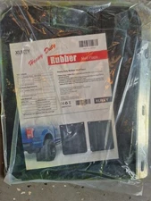 Truck Simi  Universal Mud Flaps 12"Wx 15"L HEAVY DUTY Thick RUBBER 