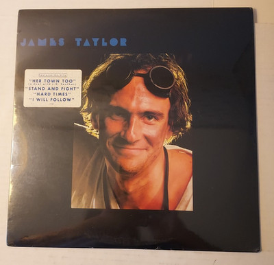 1981 SEALED LP James Taylor ''Dad Loves His Work'' with hype sticker Columbia