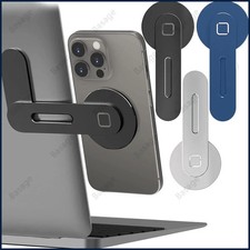 Laptop Side Mount Clip Magnetic Phone Holder Adjustable Dual Screen Bracket