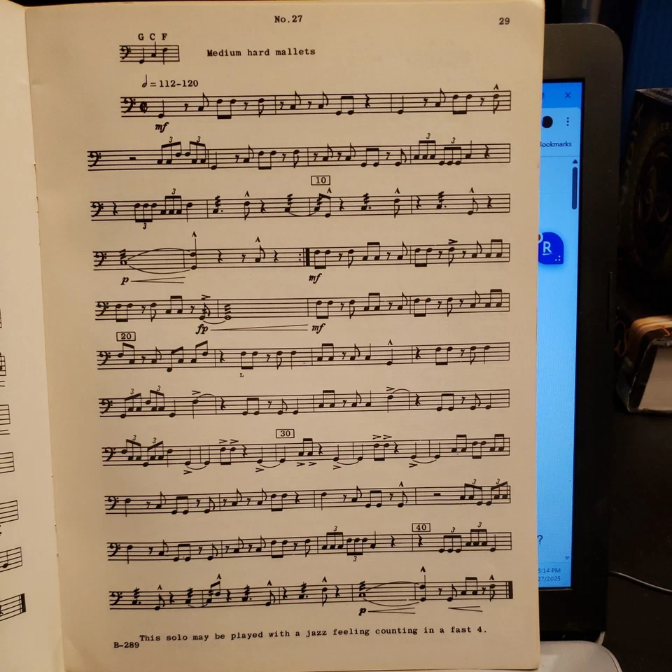 The Developing Solo Timpanist by William J. Schinstine - Image 3 of 4