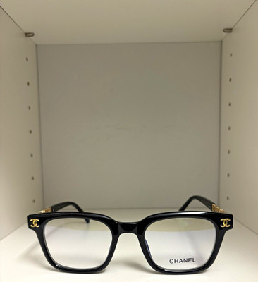 CHANEL 2665 Women s Black Square Full Rim Eyeglass Frames 54-17-140