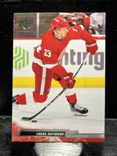 Lucas Raymond #66 2022-23 Upper Deck Detroit Red Wings