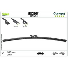 Scheibenwischer vorne rechts für Porsche Taycan Y1A Y1B Y1C | 24072254