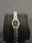 Vintage Seiko 1N01-0CT0 R2 Watch | Ladies Blue Dial Silver-tone Watch- Working