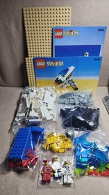 Lego Town Space Port 6455 Space Simulation Station 6456 Mission Control Lot