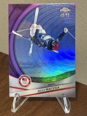 Allie Macuga 2026 Topps Olympics Skiiing /75 #67