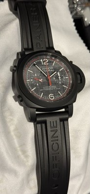 Panerai Luminor 1950 Chronograph Luna Rossa 44 Flyback Ceramic PAM01037 PAM1037