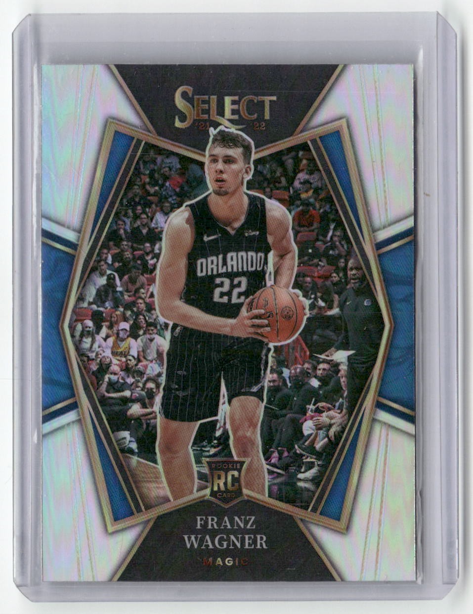 2021-22 Panini Select #120 Franz Wagner Silver Prizms
