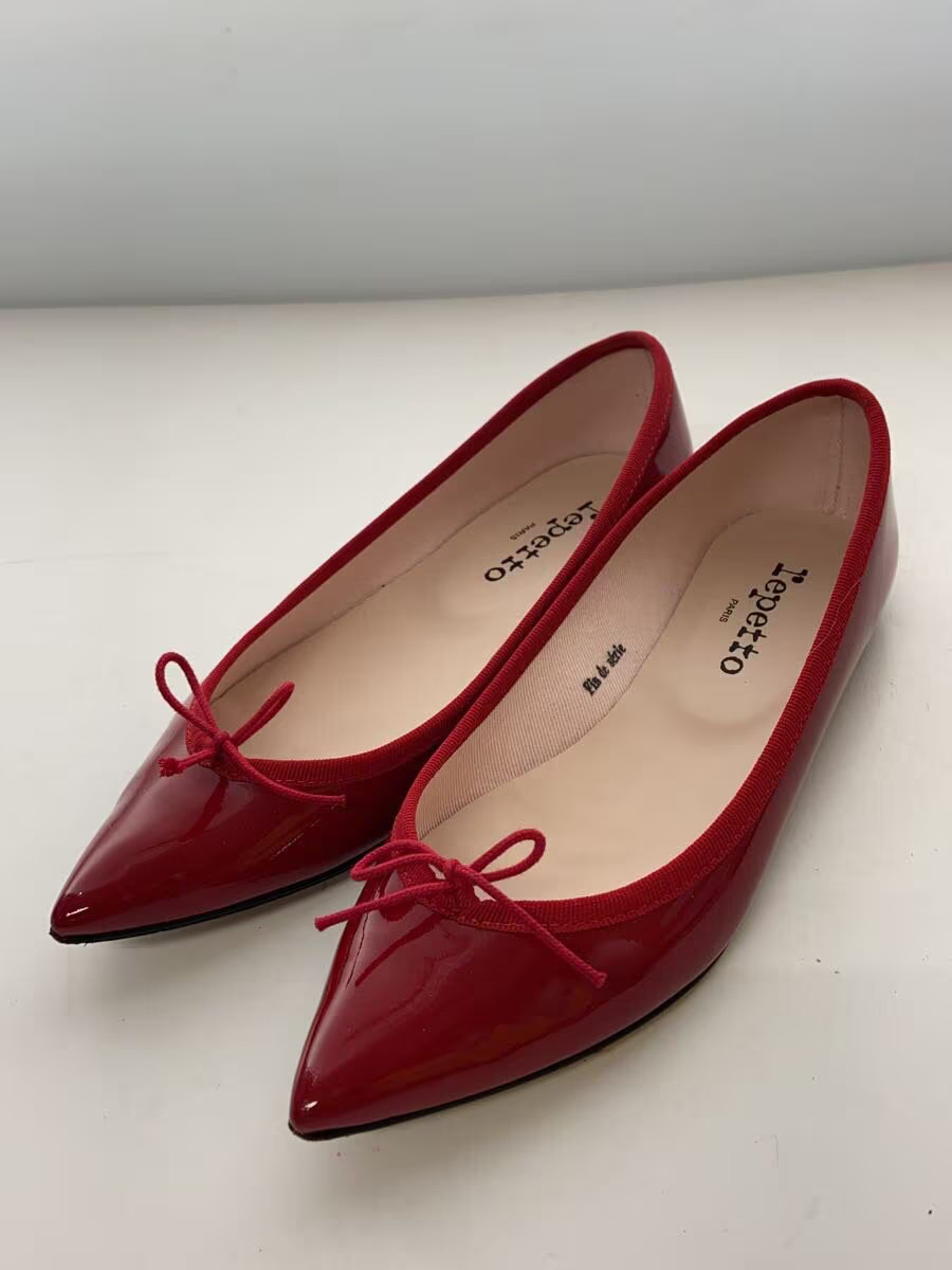 靴 repetto Brigitte red 37.5 23.5 repetto brigitte ballerinas pumps size 37.5 red enamel | eBay