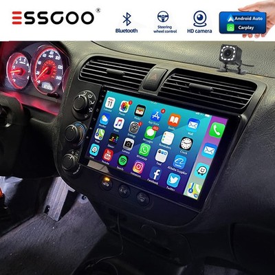 Android 15 32GB Für Honda Civic VII 2000-2005 Carplay Autoradio GPS NAV RDS KAM+