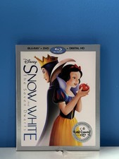 Disney Snow White And The Seven Dwarfs Blu-ray DVD Digital Slipcover Sealed NEW