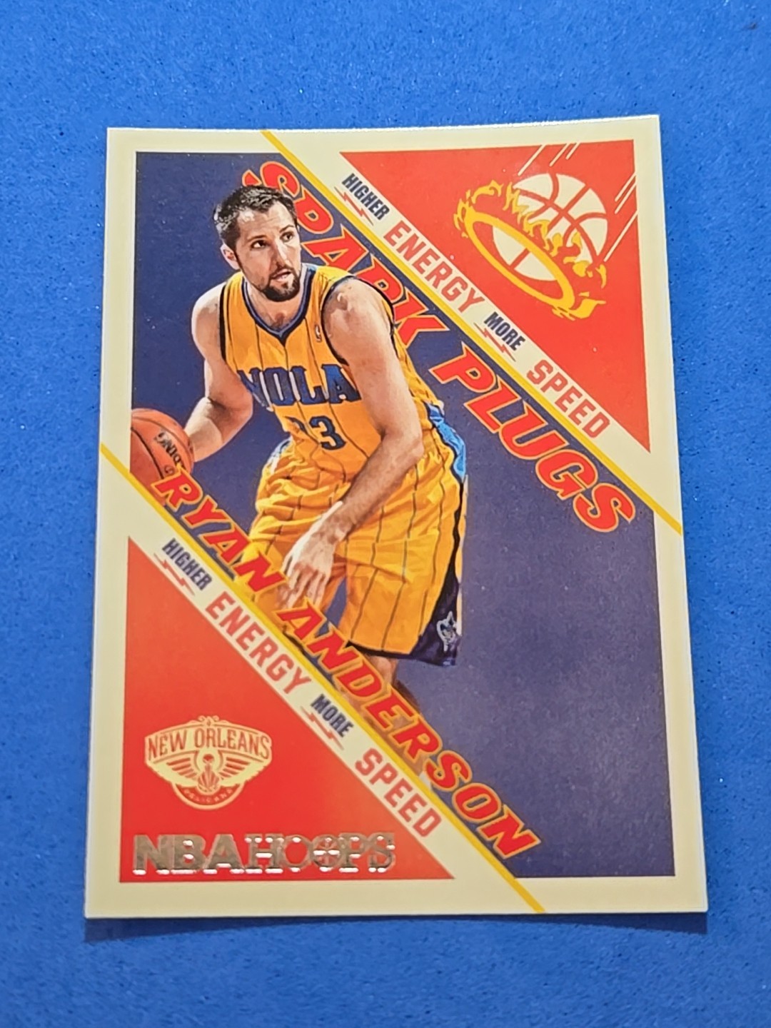 2013-14 Ryan Anderson Panini NBA HOOPS #3 Spark Plugs Insert 