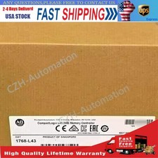 New Allen Bradley 1768-L43 SER B CompactLogix L43 Controller Module AB 1768L43
