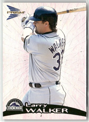 1999 Pacific Prism Larry Walker #54 card