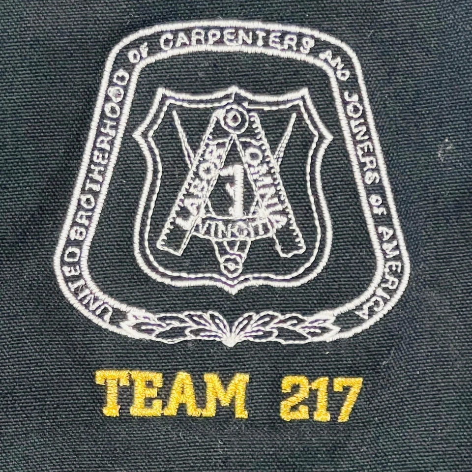 Carhartt Vest Black Duck Canvas 3XL V01 Workwear Union Logo Patch Made in USA - Image 2 of 4