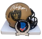 BO JACKSON SIGNED OAKLAND RAIDERS STS MINI HELMET BECKETT COA LAS VEGAS 1W058830