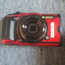 Olympus Tough TG-6 Digital Camera Red 4K Waterproof Compact Camera Body