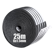 Nastro Autoadesivo in Schiuma, Guarnizione in Gomma per Porte E Finestre, Resist