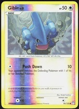 Gible 85/123 Common Mysterious Treasures Pokemon Reverse Holo Lightly Played on eBay