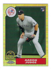 2017 Topps Chrome AARON JUDGE 1987 RC Rookie Insert #87T-8