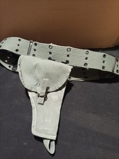 Cinturone e fondina per Pistola . Colore Forestale. 