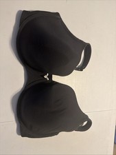 Lane Bryant Cacique Bra 42G Black Lightly Lined Full Coverage Underwire See Desc