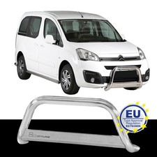 Personenschutzbügel EDELSTAHL passend für CITROEN BERLINGO 2015 bis 2017 Chrome
