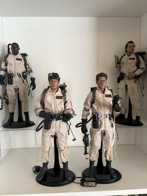 1/6 Blitzway Ghostbusters figures Spengler Venkman Stantz Zeddmore 4 Pack Slimer