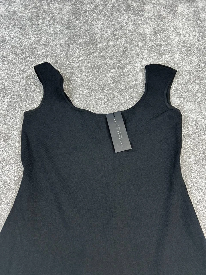 Richard Tyler Dress Womens Large Black Bodycon New * - Image 2 of 4