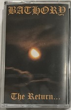 Bathory - The Return Cassette 2022 Back On Black   BOBV994MC Sealed  UK