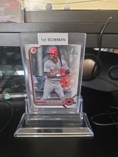 2022 BOWMAN FIRST EDITION ELLY DE LA CRUZ CINCINNATI REDS BASE PAPER #BPPF-50