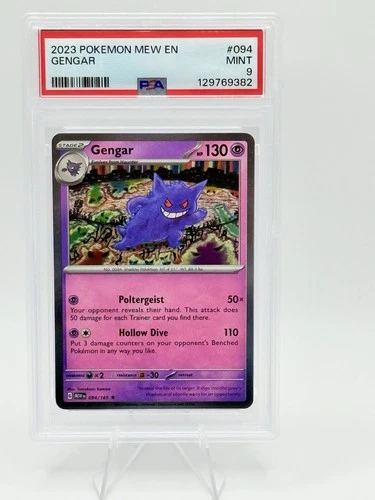 2023 POKEMON MEW EN-151 #094 GENGAR PSA 9