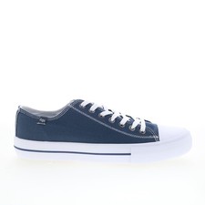 Lugz Stagger LO MSTAGLC-411 Mens Blue Canvas Lifestyle Sneakers Shoes