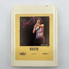 Natalie Cole - Natalie Live - Restored 8 Track Tape - New Pad and Splice