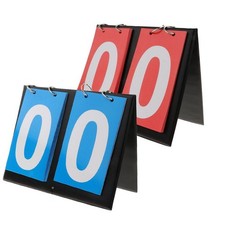 Waterproof Sports 2-Digital board Table Top Flip Count Board