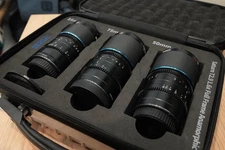 Sirui Saturn Anamorphic Lenses Full Frame 1.6x E Mount, Neutral, 35MM/50MM/75MM