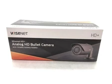 NEW Hanwha Wisenet HCO-7010RA Analog HD Bullet Network Security Camera 4MP 2.8mm