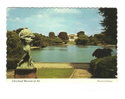 Cleveland Museum of Art in Cleveland Ohio Vintage postcard unposted