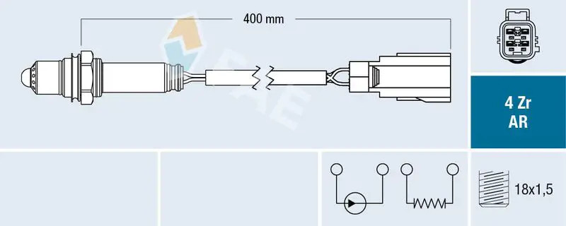FAE 75630 Sonda lambda - Immagine 2