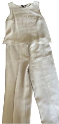 Louben Vintage 90s Minimalist Co-ord Pant Set''Lined Woman Size 16 ExcellentCond!