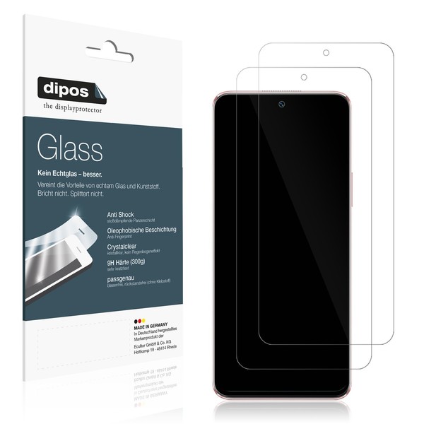 2X Schutzfolie FüR Wiko T50 - Anti-Shock 9H Folie dipos Glass Kunststoffglas-image
