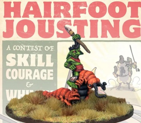 Бородавчатоносый рыцарь верхом на сороконожке у Полярной звезды