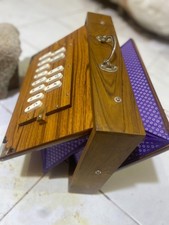 Amazing best sounding, teack wood, Handmade shruti Box, tuned 432hz long stamina