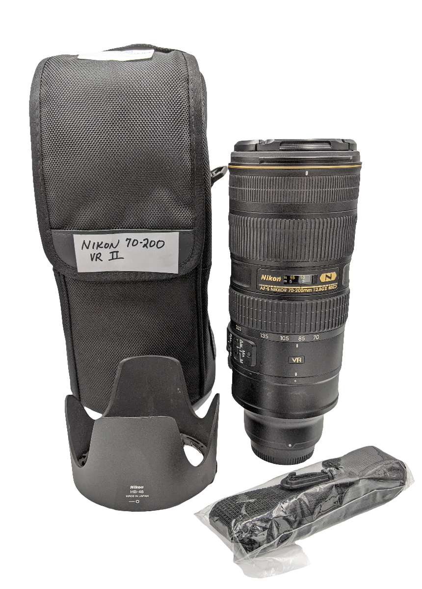 USED Nikon 70-200mm F2.8 G VR II ED Lens 40962875742| eBay USED Nikon 70-200mm F2.8 G VR II ED Lens 40962875742| eBay