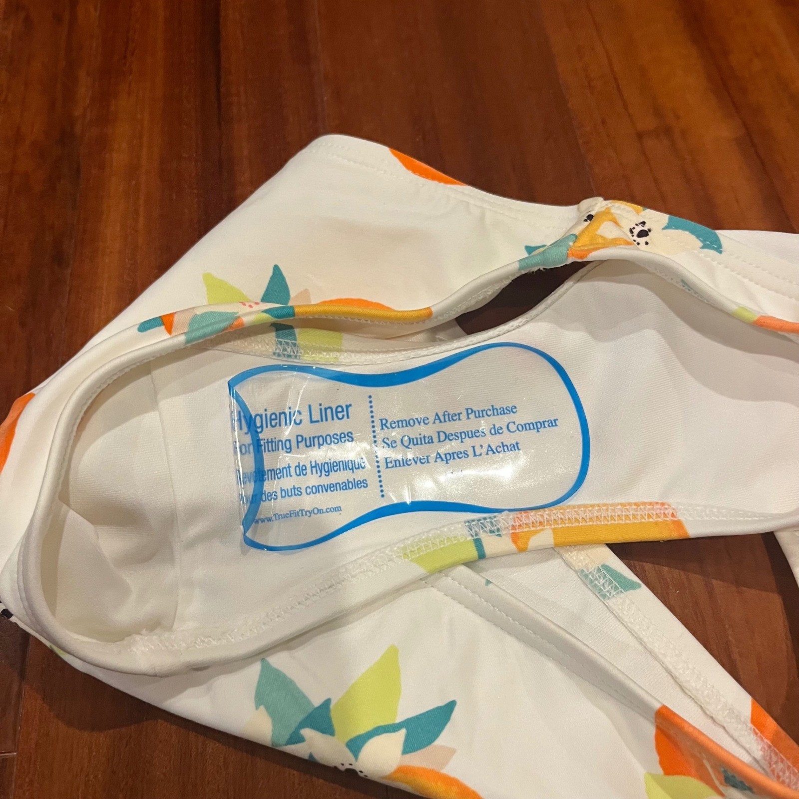 Kate Spade Bikini Bottom Swim White Orange Blossom Fruit New NWT Size Small thumbnail 5