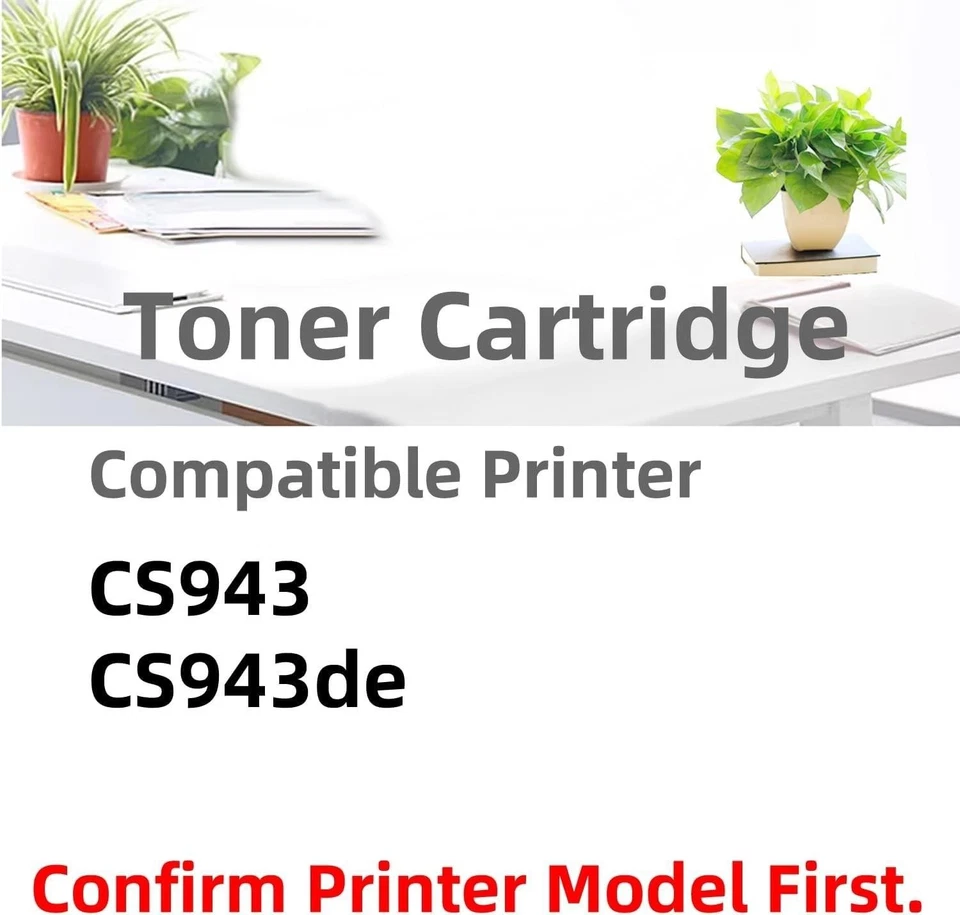 73D0HK0 Black Toner Cartridge for Lexmark CS943 CS943de 52000 Page Yield - Image 2 of 4