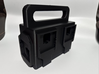 #ad Ryobi one plus 18 volt 6 Slot Battery Caddy Carrying Case Battery Holder $37.99