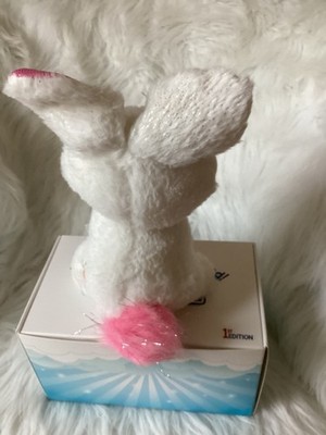WEBKINZ NEXT WHITE BUNNY WK00016 -NEW W/ SEALED CODE & BOX- FIRST